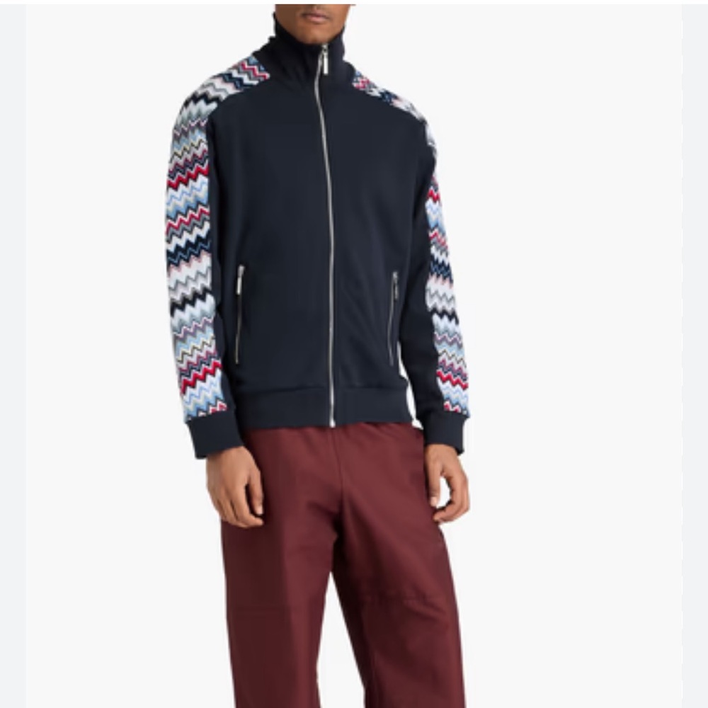 Men’s Missoni Zip Up Sweatshirt NWT 2XL